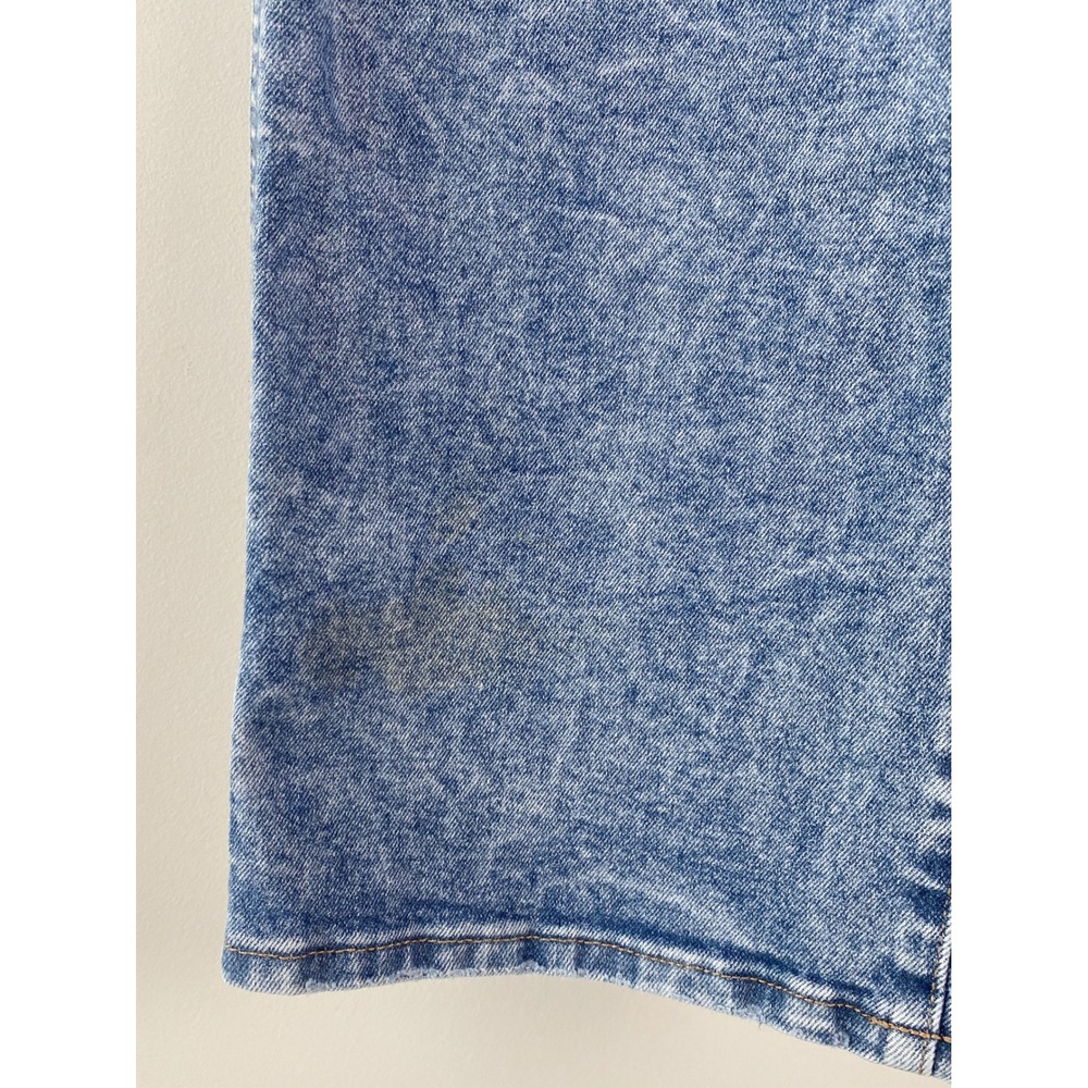 Wrangler Womens Carpenter Jeans 28 Blue High Rise Straight Leg Utility 90s Baggy - Picture 16 of 16